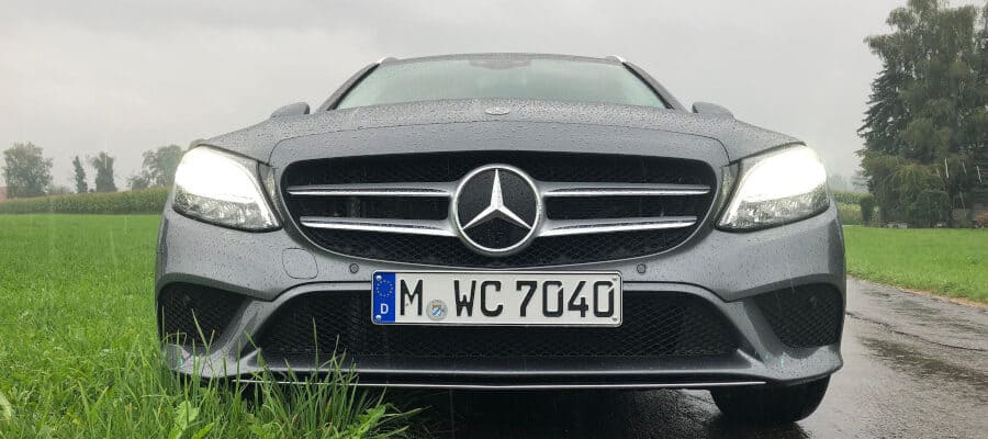 Front der Mercedes C-Klasse von Sixt